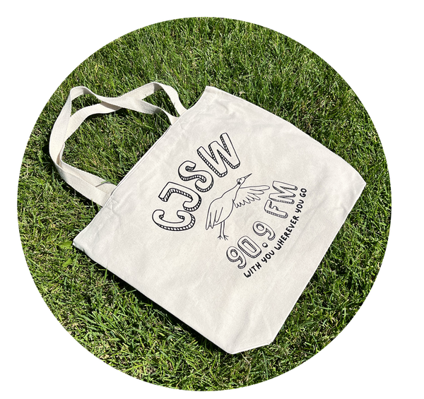 CJSW With You Wherever You Go Tote